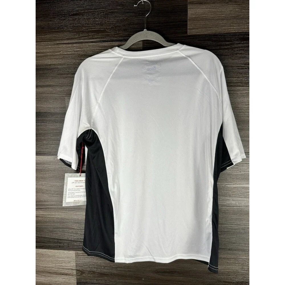 Men's Beach Bros Short Sleeve Quick Dry‎ UPF 50+ Sun Protection Rash Guard Large